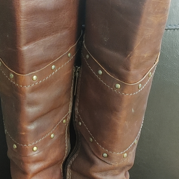 Area Forte 1872 003071 Brown Distressed sz. 7.5 38 - Picture 15 of 16